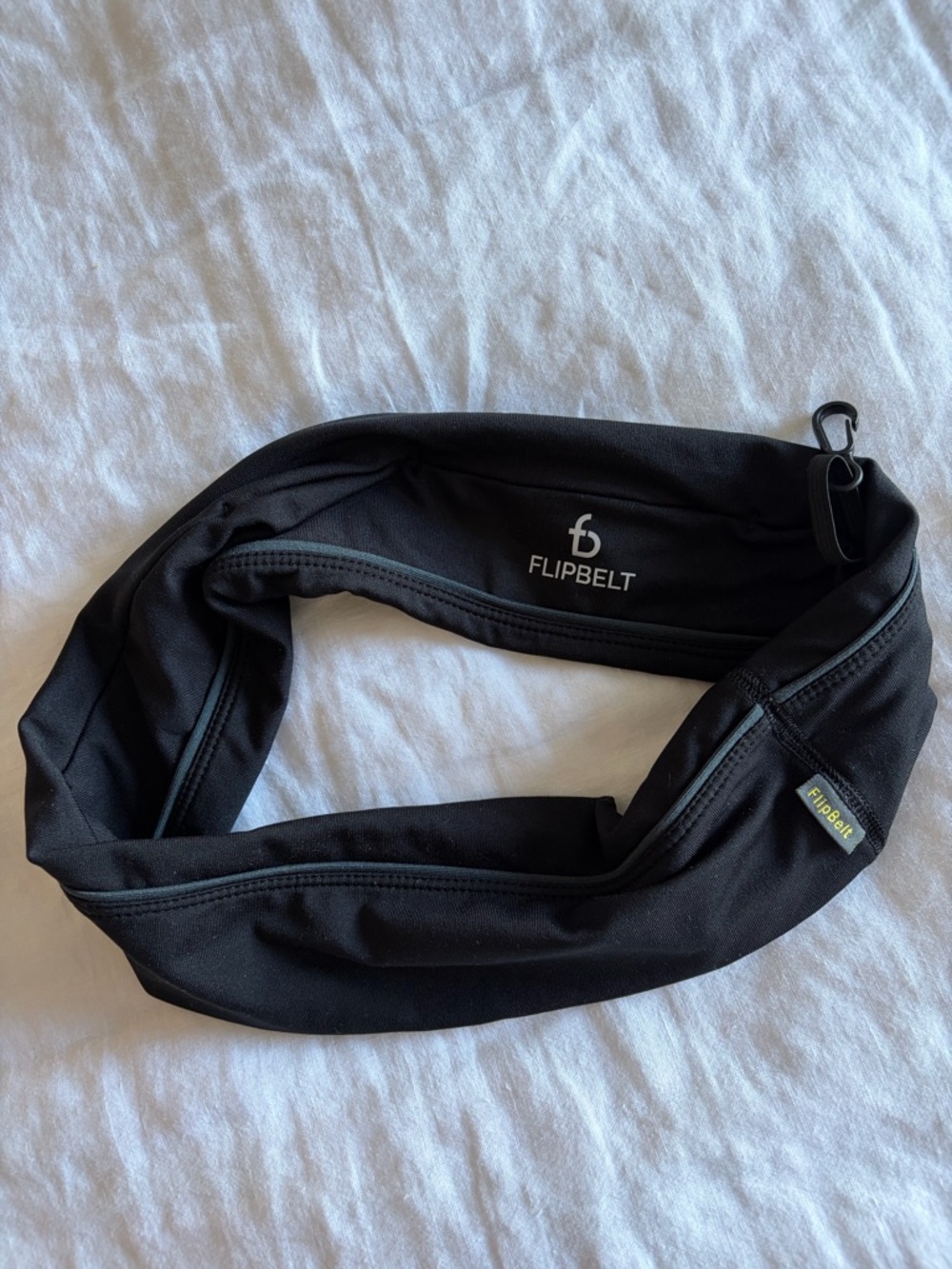 FlipBelt Black Running Waist Pack